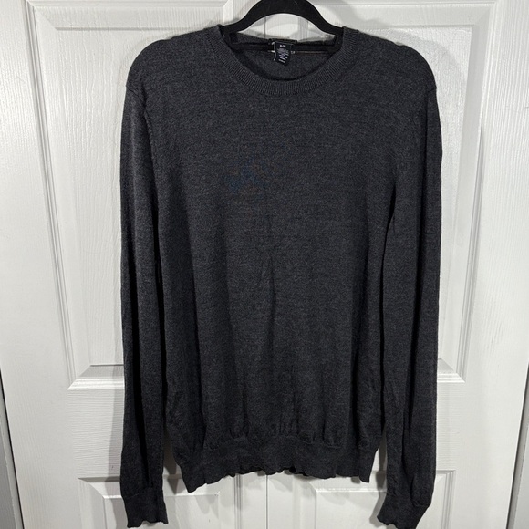 Jos. A. Bank charcoal wool Crewneck Sweater - Picture 1 of 5